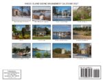 Cover of Rhode Island Scenic Engagement Calendar 2027 showing a grid of RI location photos with captions beneath each image.